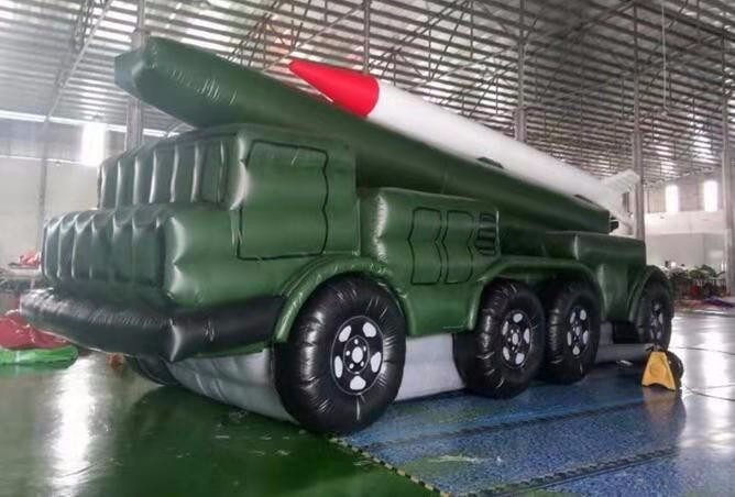 金水迷彩导弹车